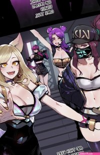 KDA comic porn
