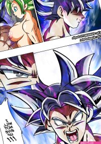 Kefla vs Goku comic porn