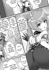 Keqing-chan ga Buka o Shigoki Makuru Hon