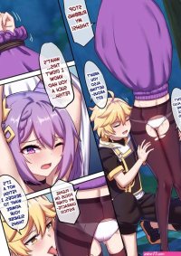 Keqings Date With The Traveler comic porn