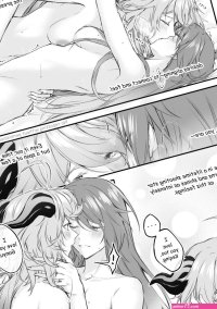 Dynasty Reader Image Sieka Genshin Impact NSFW Ganyu x Keqing Comic Indie Yuri