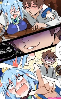 A Bucket of Aqua! Porn Comic english 03