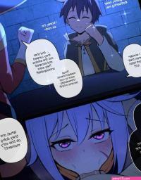 Porn comic Chris. Konosuba. Niui. Sex comic hot babe was