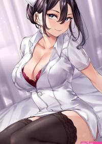 Krankenschwester im Ecchi-Krankenhaus