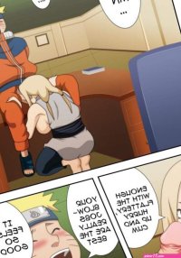 Naruto fuck with Tsunade comic porn
