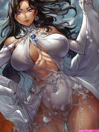 Porn image of sapphire latina anime white sapphire pov silver created by AI