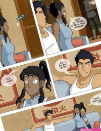 Porn comic Intimate Meeting The Legend of Korra sex comic they fuck