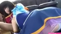 JAV Cosplay Lesbian yuri love sailor moon konosuba re zero madoka love live
