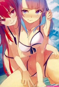 Ecchi lesbians