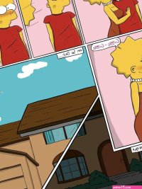 Porn comic LisaMania 2024. The Simpsons Sex comic and Bart found