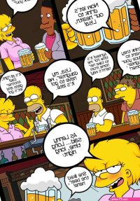 Porn comic Simpsons. Part 16. Caring for a drunk daughter. Os Simpsexys. HQPorno Sex comic took Lisa to