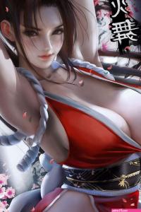 Mai Shiranui Anime Fatal Fury King Of Fighters Wall Home Decor