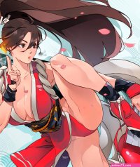 cesarart456 on X: Little Mai shiranui fanart : anime StreetFighter fanart Succession