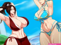 Read Smokeghostwolf Chun-li X Mai Shiranui Hentai Porns
