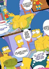Marge Simpson and Bart porn comics