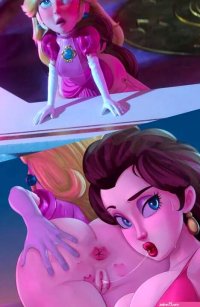 Princess Peach and Pauline RocnerArt Super Mario free hentai porno xxx comics rule34 nude art at HentaiLib.net