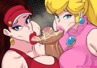 Peach Pauline comic porn