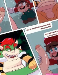 Mario And Bowser HD Hentai Porn Comic