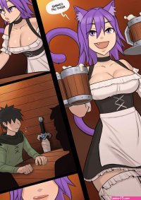 Barmaid Extra Service Porn Comic english 02