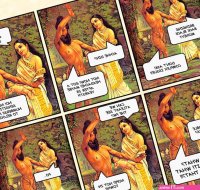 From porn ban to death penalty a new web comic combines medieval art and modern commentary