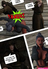 Porn comic MedEvil 3. The Omega Rabbit Sex comic hot brunettes were