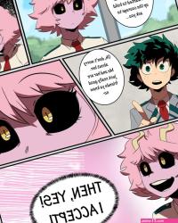 Mina x Izuku Comic Porn Comic english 08