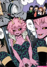 Porn comic POPPIN GIRLS Color. My Hero Academia. Sex comic hot busty girlfriends