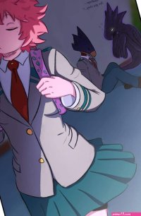 As Thanks Mina x Tokoyami porn comic