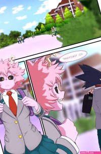 As Thanks Mina x Tokoyami porn comic