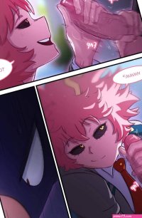 As Thanks Mina x Tokoyami porn comic
