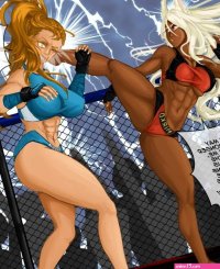 Mirko VS Captain Mizuki Porn Comic