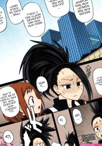 Momo x Shiro porn comic
