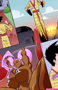 Porn comic Worky Zark. Monster Girl Academy Issue 13 Sex comic busty darkskinned blonde