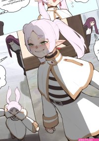 Frieren Buys Herbs porn comic