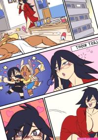 Drinking Night porn comic
