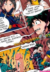 Porn comic Animal Magnetism. Part 1. My Hero Academia. Sex comic performed well as