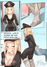 Porn comic Himiko Minoru. Chapter 1. My Hero Academia. TSFSingularity. Sex comic busty babes are