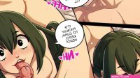Tsuyu Comic Porn Hentai Ahegao Tsuyu Getting Hard Fuck