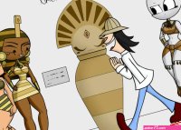 Porn comic My Life as a teenage robot. Sex comic selection of exciting