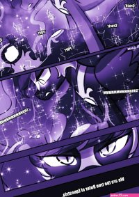 The Nightmare Moon Struggle porn comic