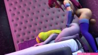 Starfire x Kitten:Starfires ravage