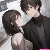 5-Couple looking at each other with the girl naked by BrazenBrotheler on DeviantArt