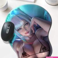 Hentai Lucy Sexy Naked Girl 3D Chest Mouse Pad Big Gaming Anime Boobs