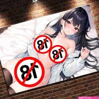 Anime Girl Big Boobs Naked Women Picture Home Decor Wall Art Posters Canvas Printings Painting Boys Room Decoration