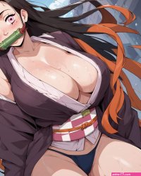 Nezuko Kamado hentai by Coug 05 by Cougartiste on DeviantArt