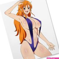 Anime 1-Piece Nami Poster Canvas Wall Art Girl Nami No Bra in Bikini College Boy Gift Room Decor P-2 12x16inch30x40cm Unframe-Style : Amazon.ca: Home