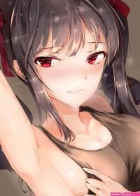 Wallpaper : anime girls THE email protected THE email protected Cinderella Girls Kanzaki Ranko cleavage no bra wet 2500x3500