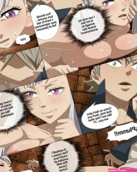 Porn comic Is it really You. Noelle. Black Clover Sex comic busty blonde decided