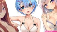 Re:Zero Go-Toubun no Hanayome y Fate hacen un épico crossover nopor