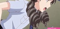 Slutty anime girl gets naked in front of classmate and begs for cock